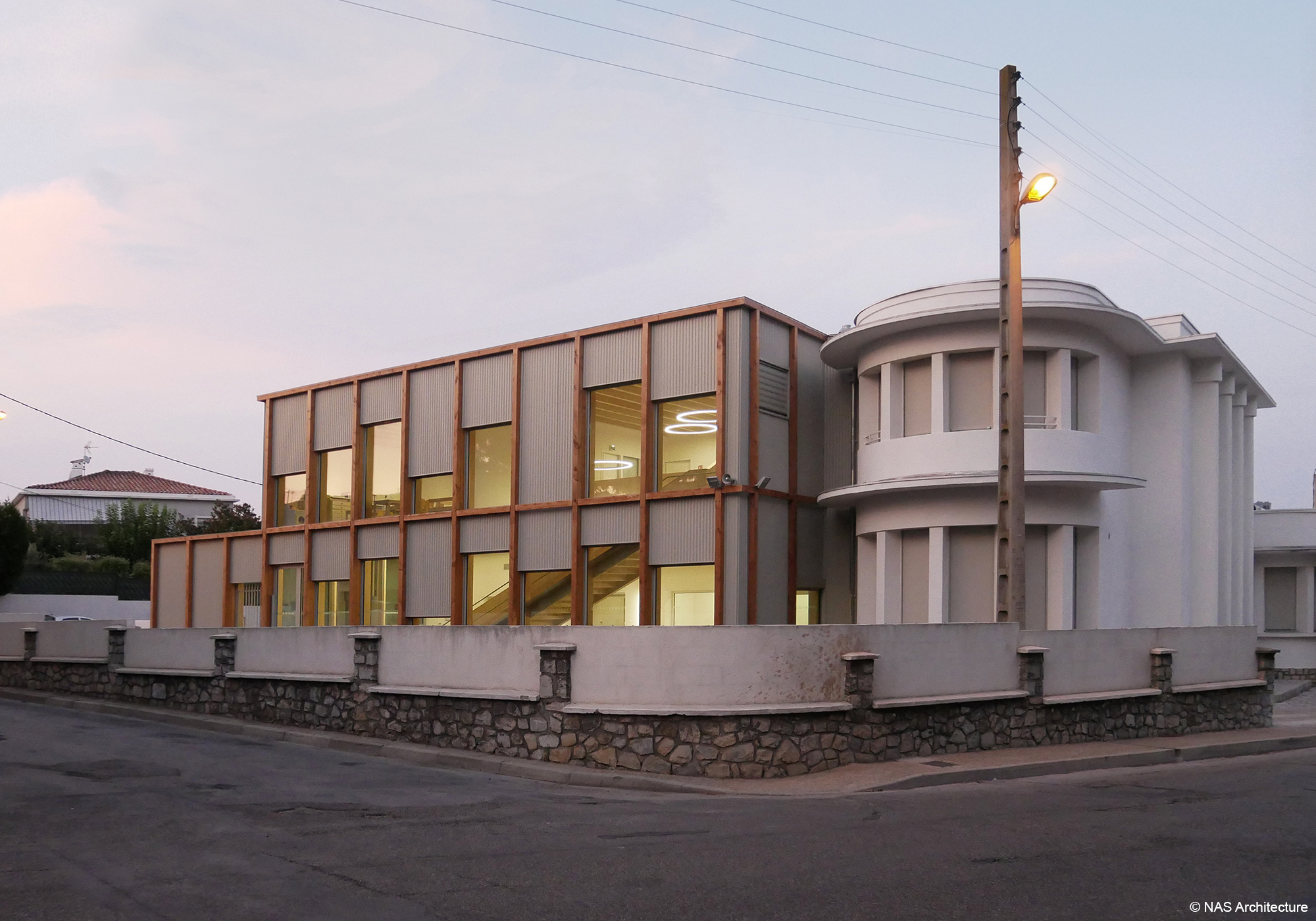 2 Ecole Les Calades by NAS copyright NAS Architecture