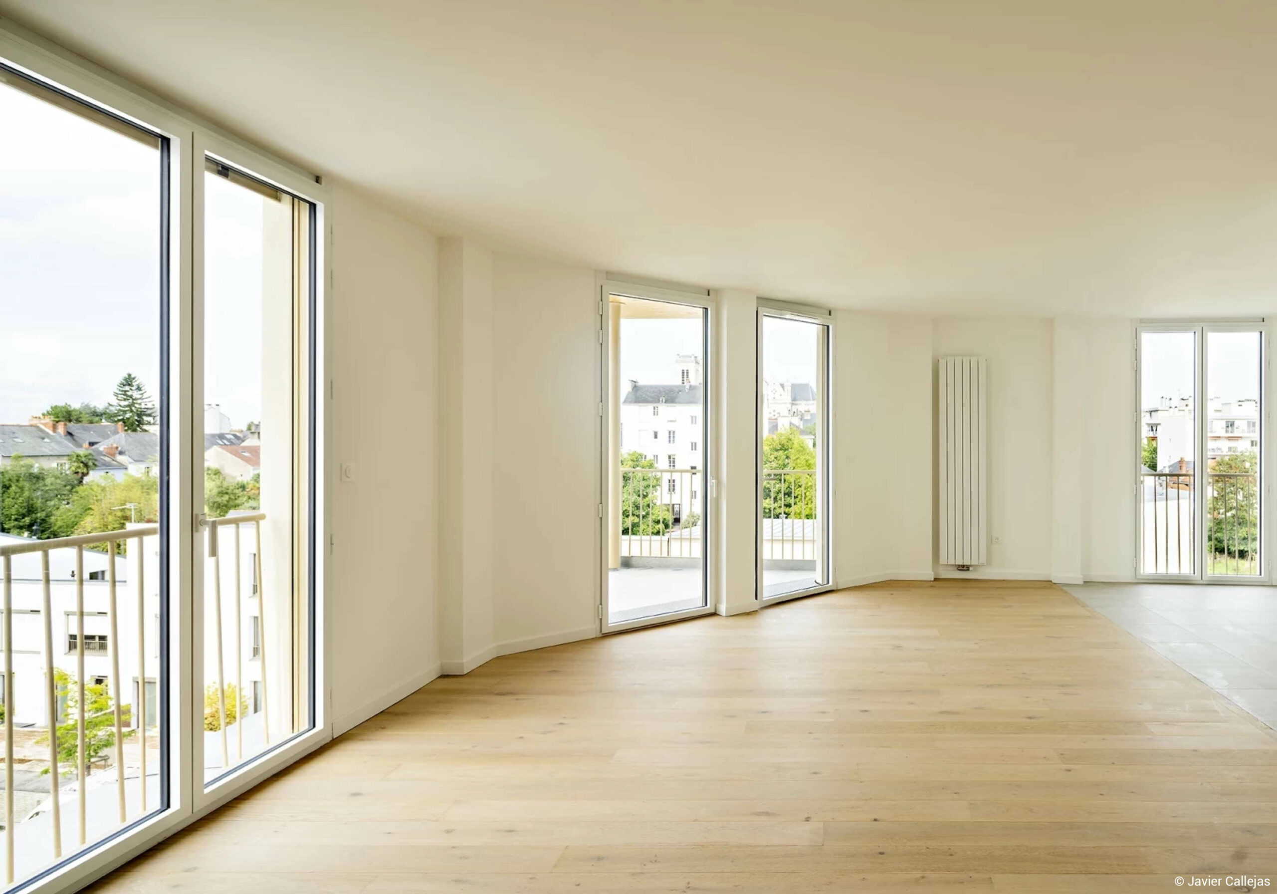 Immeuble de logements en structure bois bois lamellé collé, CLT et façades en béton de chanvre