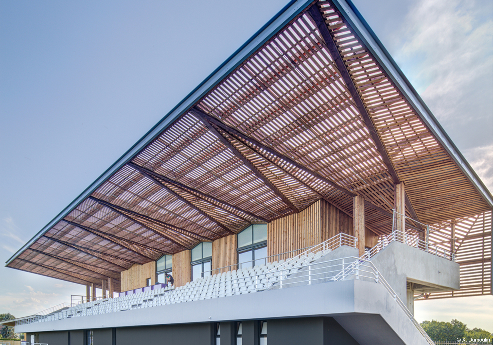 3 Stade de Ger by Camborde Architectes copyright X. Dumoulin