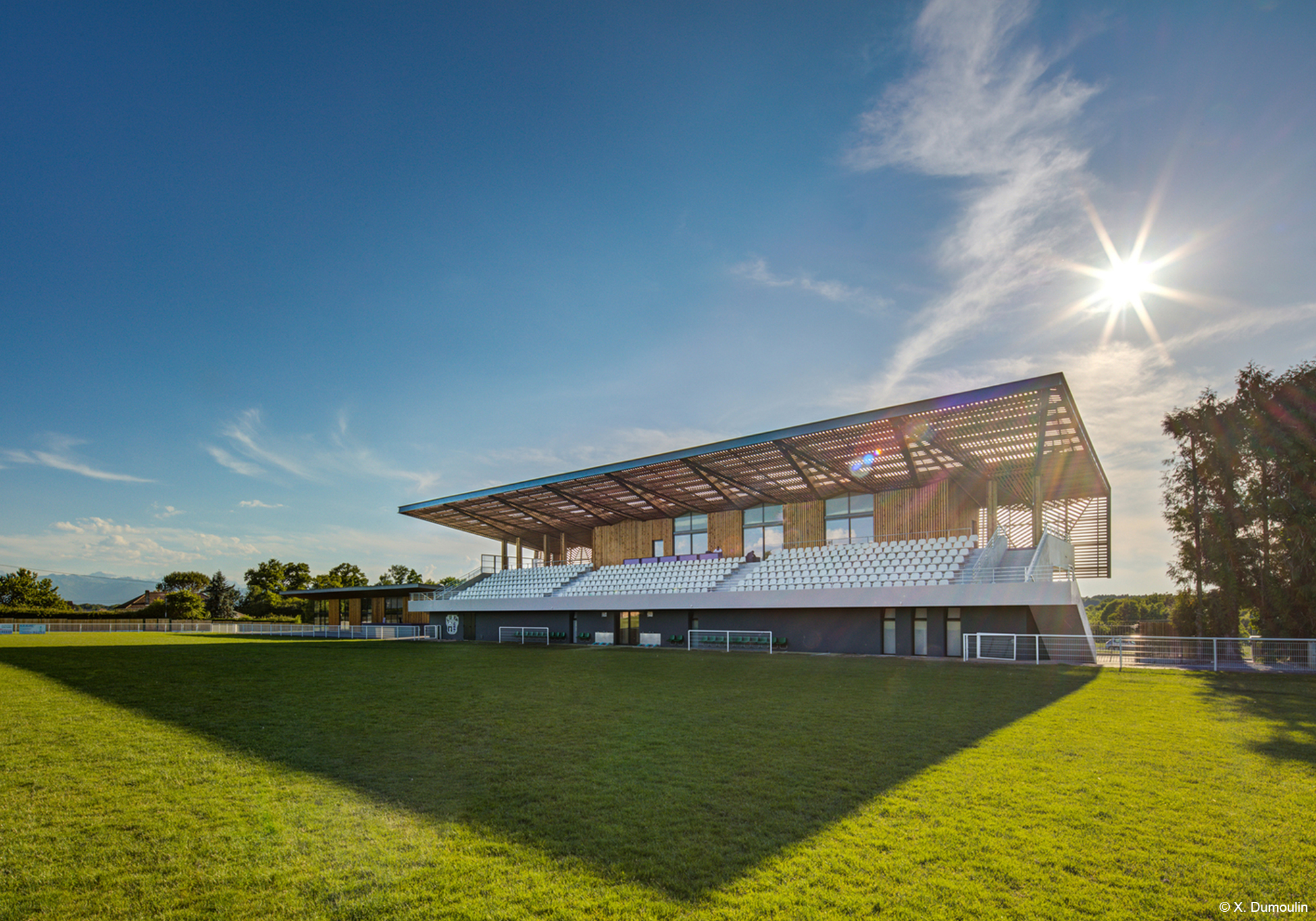 4 Stade de Ger by Camborde Architectes copyright X. Dumoulin