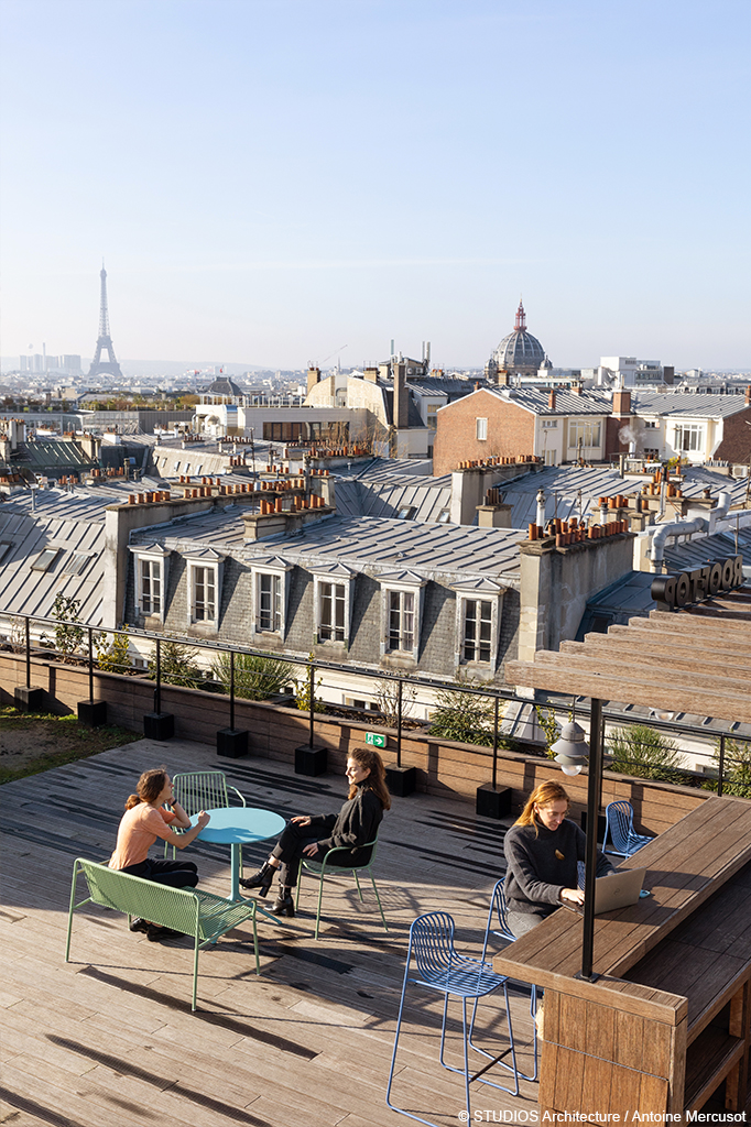 Le bois lamellé collé et le CLT en réhabilitation rénovation d'immeubles anciens
