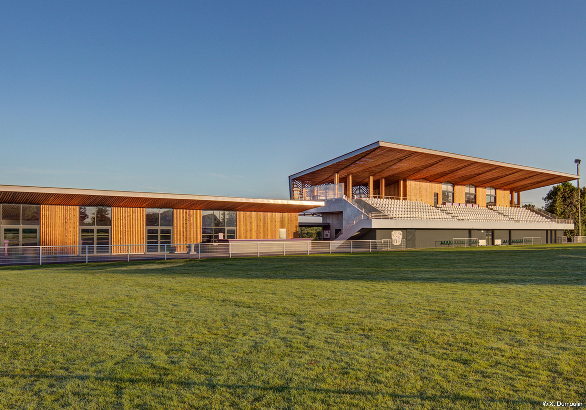 5 Stade de Ger by Camborde Architectes copyright X. Dumoulin